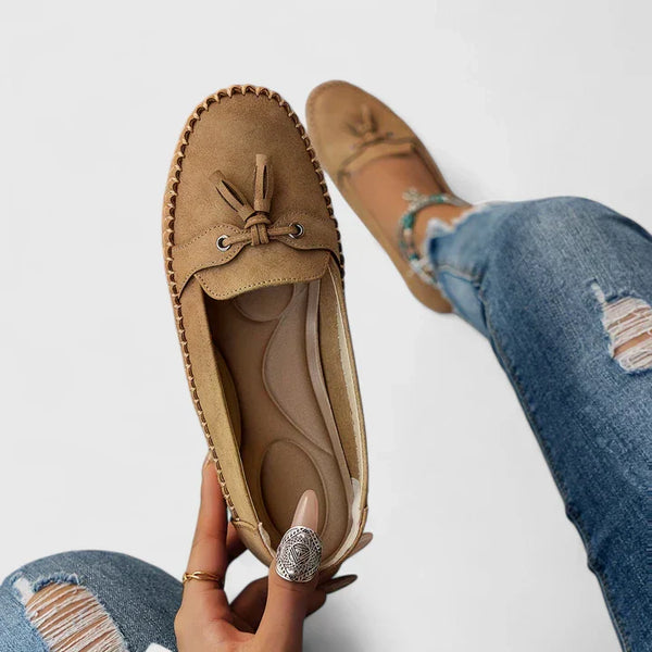 Stella | Ballerines à semelle en caoutchouc plate