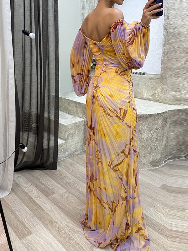 Deborah | V-Ausschnitt Hochzeitsgastkleid