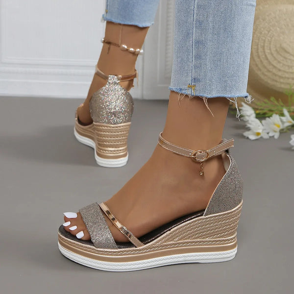 Nora | Konturiertes Fußbett Rutschfest Sandalen