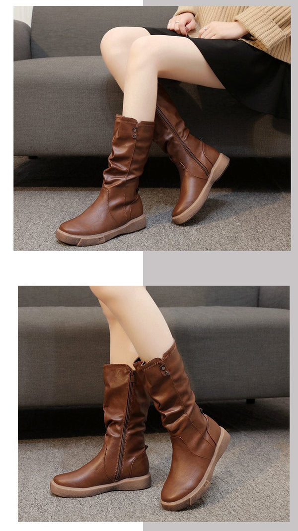 Ava | Wasserabweisend Seitlicher Reißverschluss Stiefel