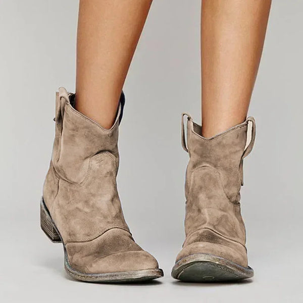 Bottes vintage pour femmes | Enfilez