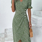 Bernadette | V-neck Dress