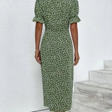 Bernadette | V-neck Dress