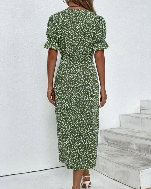 Bernadette | V-neck Dress