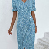 Bernadette | V-neck Dress