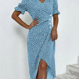 Bernadette | V-neck Dress