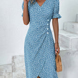 Bernadette | V-neck Dress