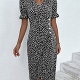 Bernadette | V-neck Dress