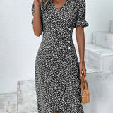 Bernadette | V-neck Dress