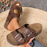 Abigail | Sandalias con tiras acolchadas