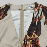Stella | Tiefer V-Ausschnitt Weites Bein Jumpsuit