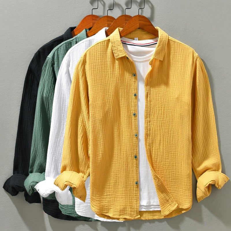 Chemise homme à manches longues | Élégante