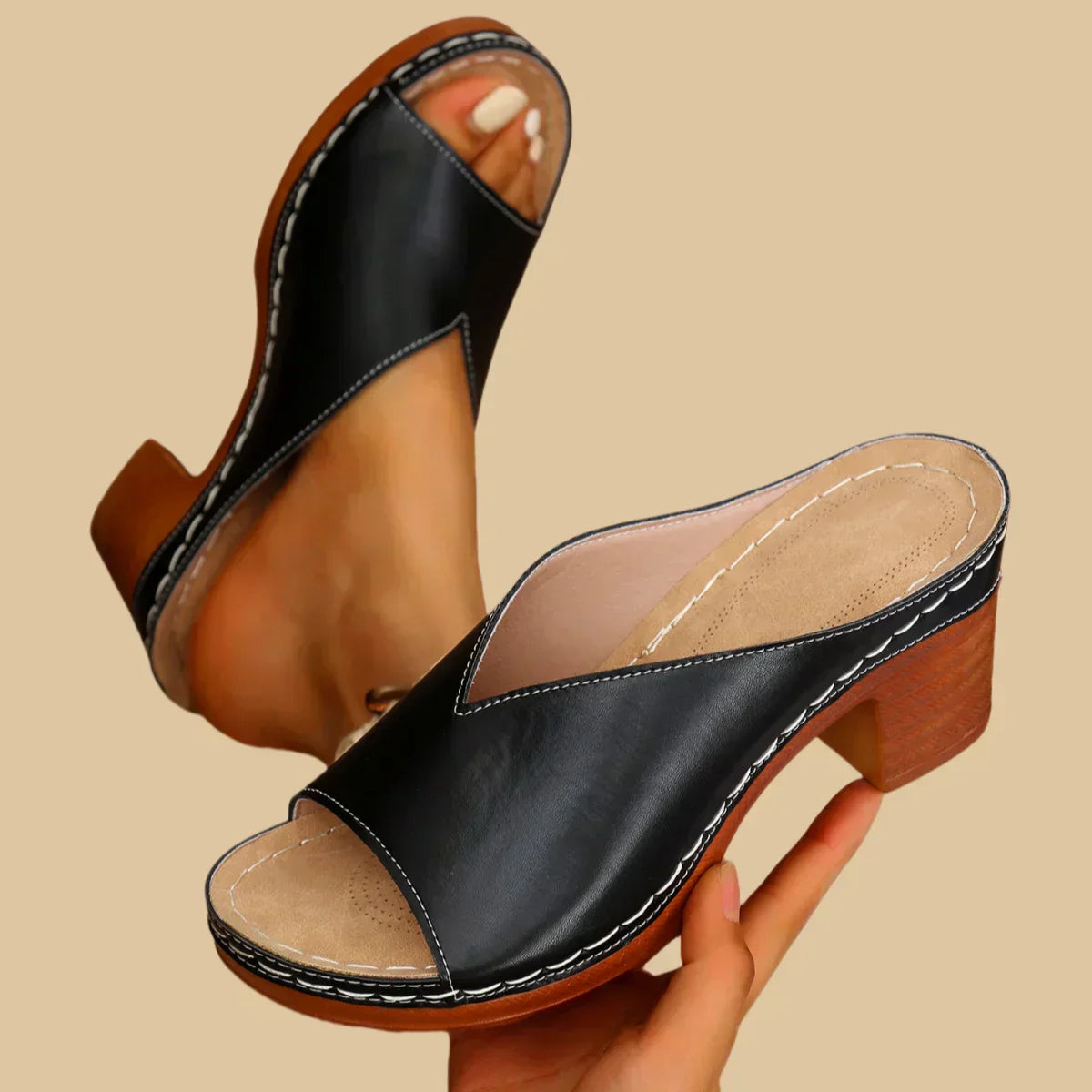 Madelyn | Orthopädisch Gepolstert Sandalen
