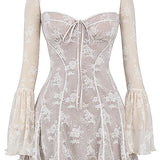 Faye | Damen Vintage Korsettkleid | Mini