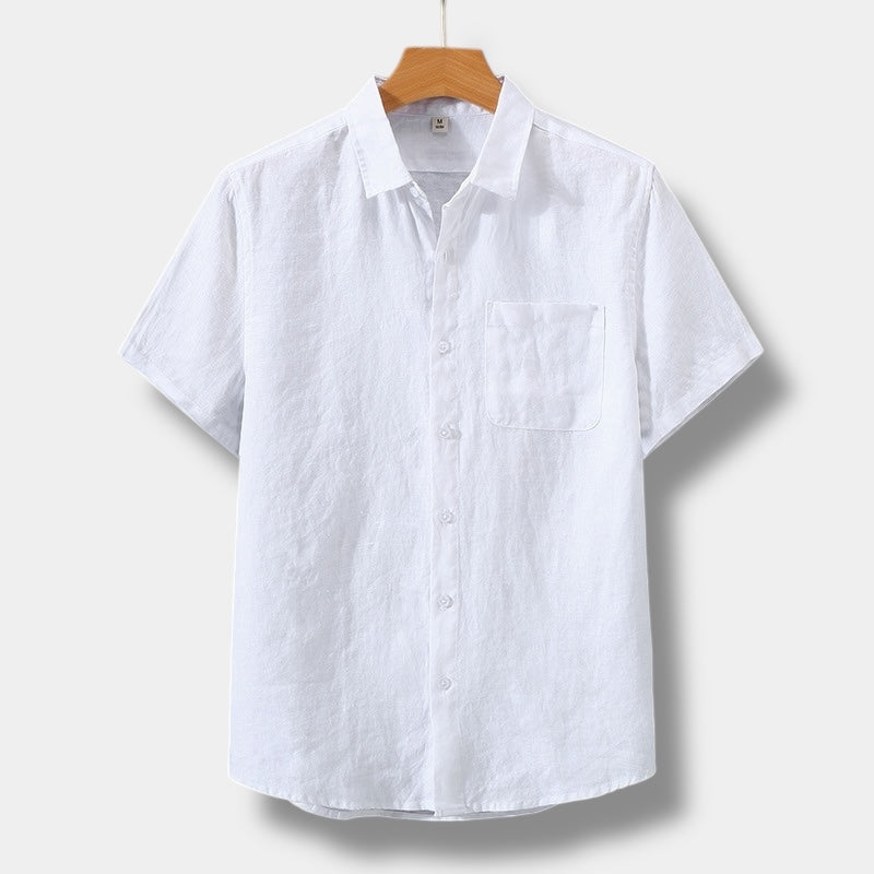Arthur | Short-Sleeve Shirt with Chest Pocket