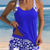 Berenice | Floral Pattern Adjustable Strap Swimsuit