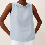 Serenity | Sleeveless Turtleneck Top