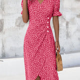 Bernadette | V-neck Dress