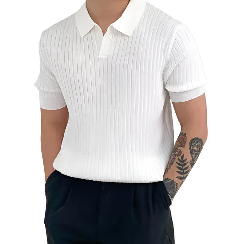 Lenzo | Herren Sommer Polo Hemd | Kurzarm