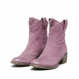 Sadie | Gepolstert Runde Spitze Cowboy-Stiefeletten