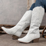 Kathleen | Botas con punta redonda acolchadas