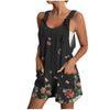 Fiane | Damen Sommer Blumig Strampler | Elegant