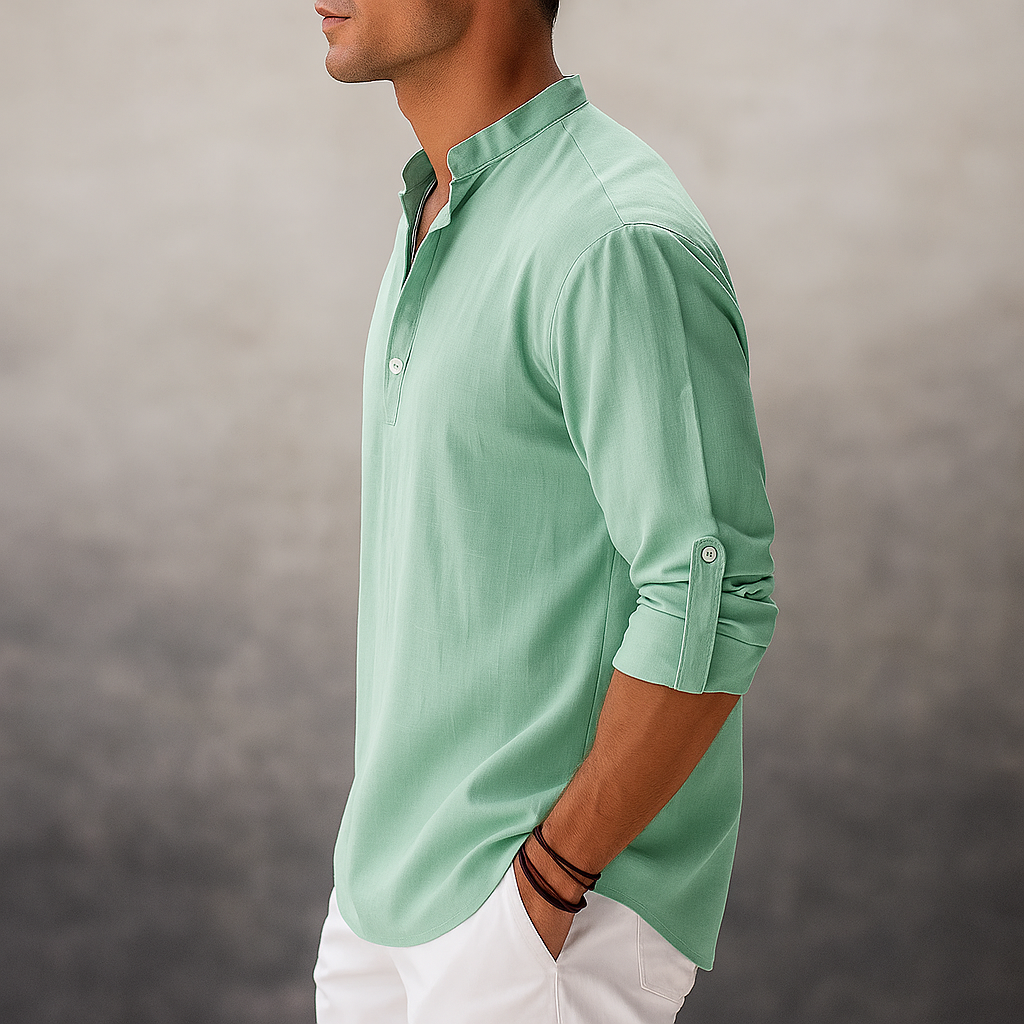 Eckhard | Herren Sommer Hemd | Langarm