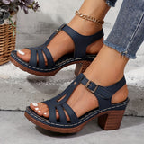 Bridget | Breathable Block Heel Sandals