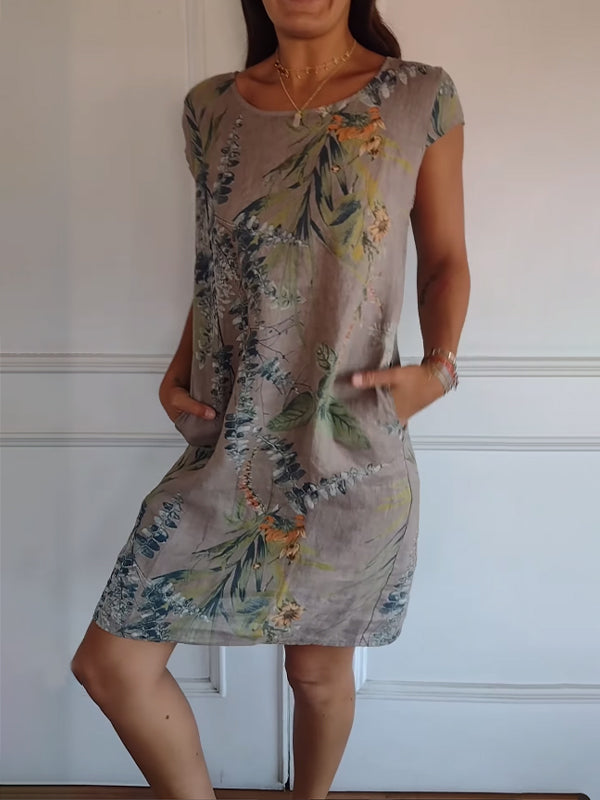 Sharon | Crew Neck Dress