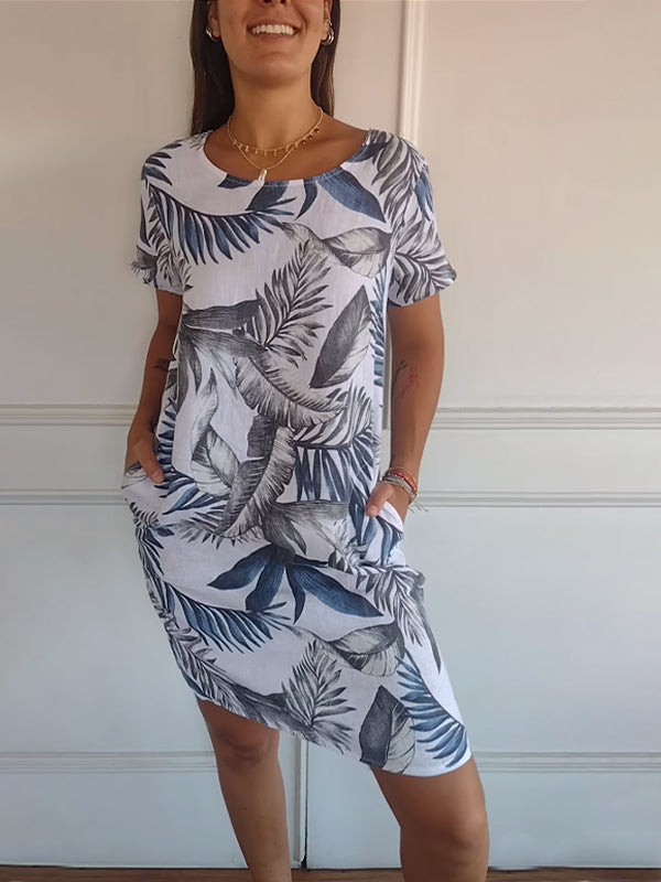 Sharon | Crew Neck Dress