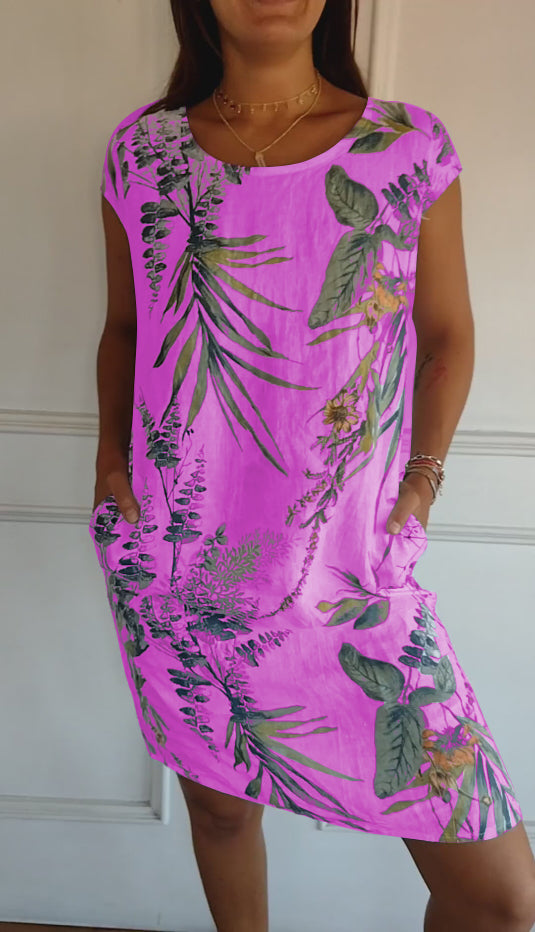 Sharon | Crew Neck Dress