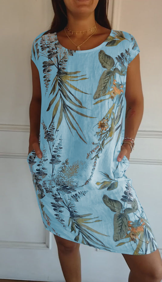 Sharon | Crew Neck Dress