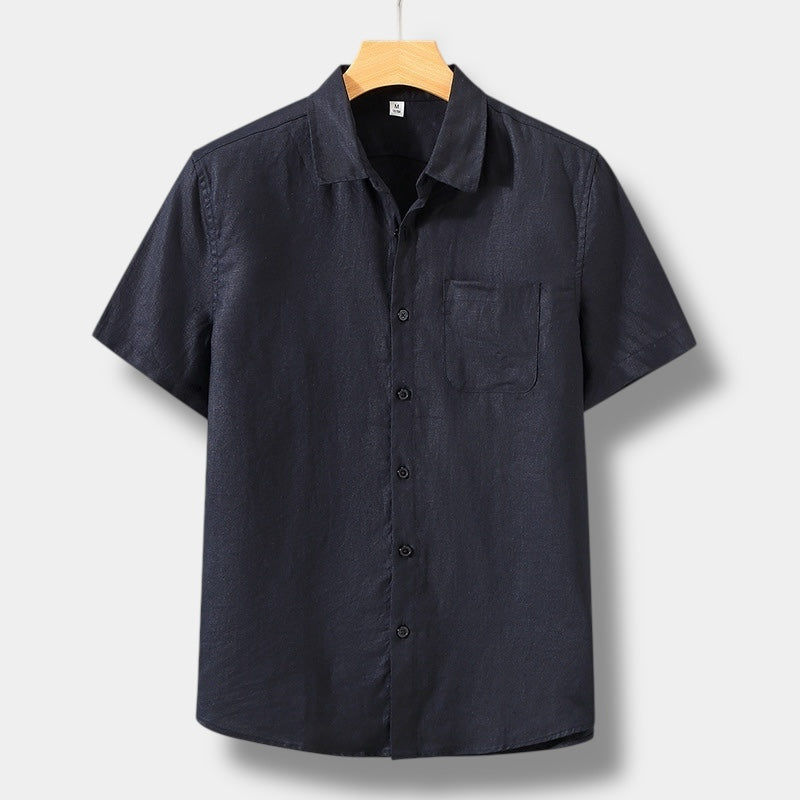 Arthur | Short-Sleeve Shirt with Chest Pocket