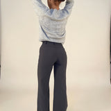 Pantalon chino droit pour femme