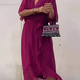 Sherry | Wrap Midi Dress