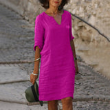 Abagail | Damen Modisches Kleid | Sommer