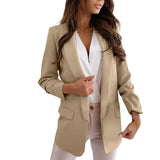 Damen Lange Leicht Blazer | Formell