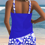 Berenice | Floral Pattern Adjustable Strap Swimsuit