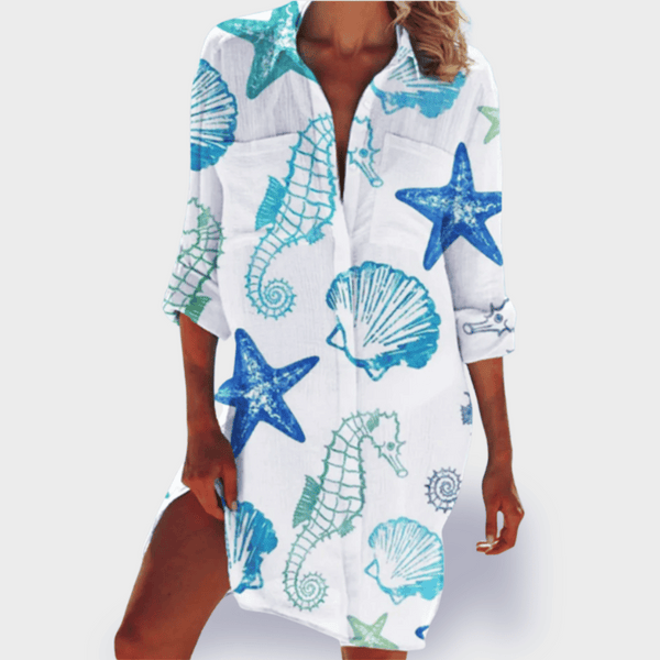 Kallie | Drapiert Kleid