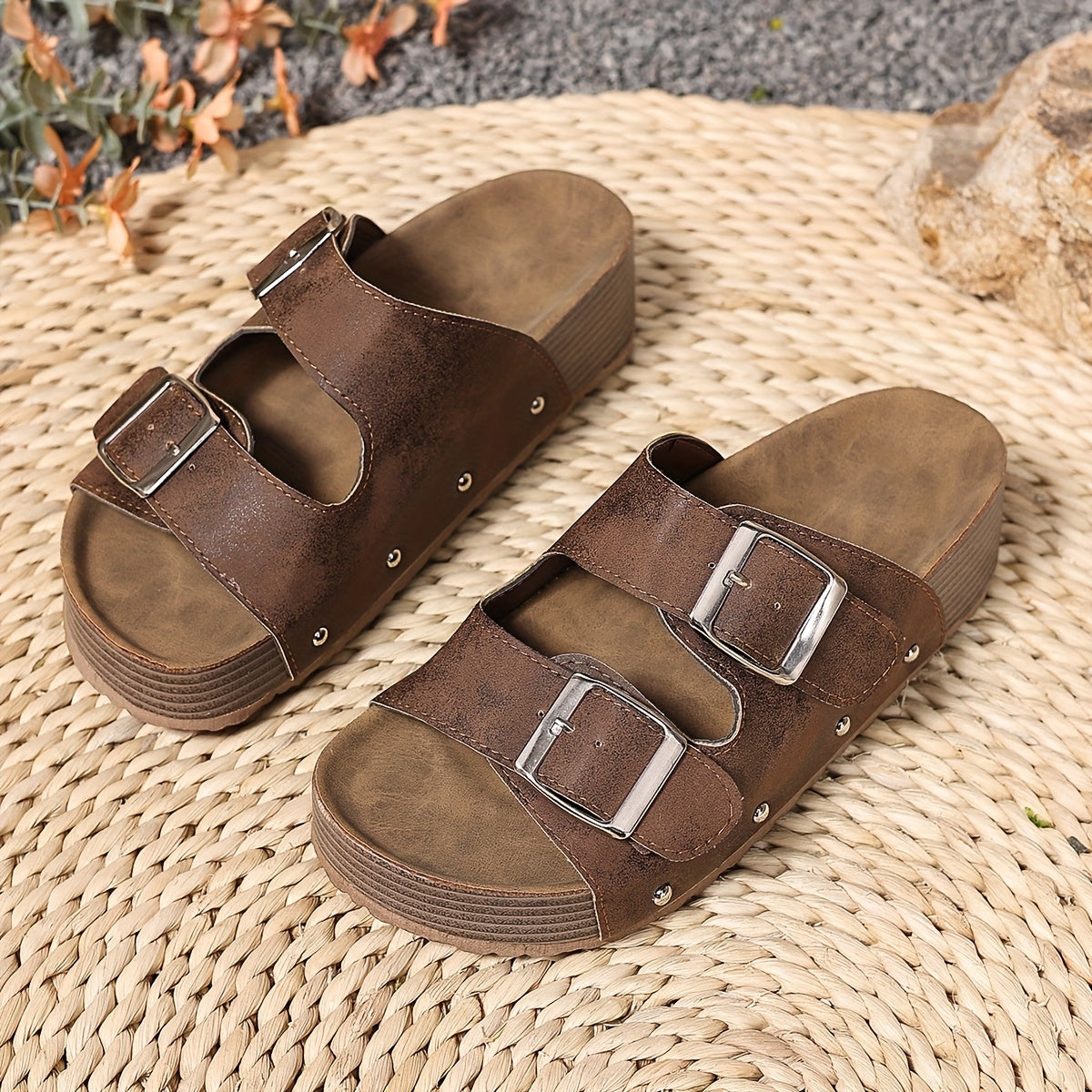 Abigail | Sandalias con tiras acolchadas