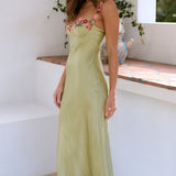 Christine | Embellished Embroidered Wedding Guest Dress