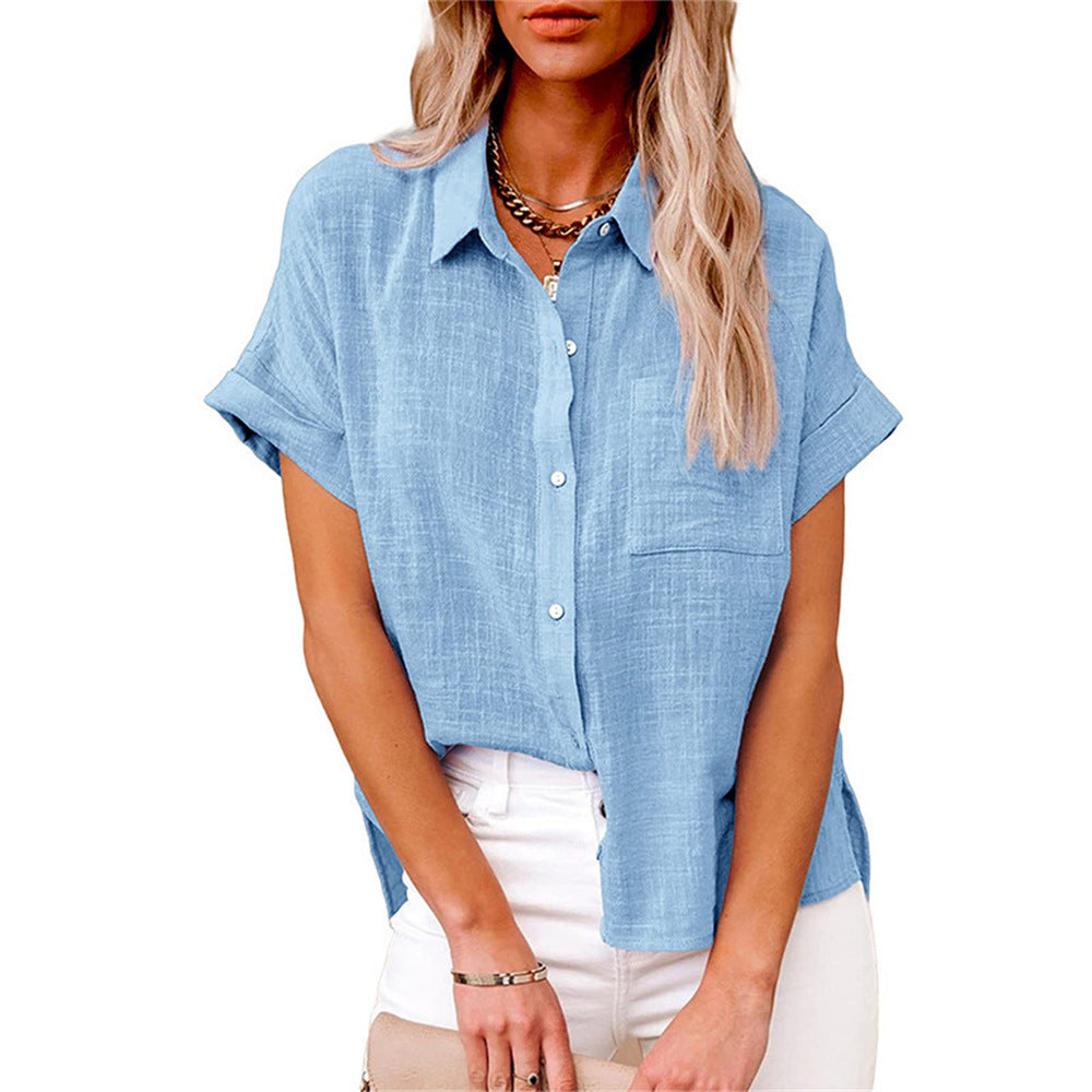 Savannah | Button-Down Shirt with Chest Pockets