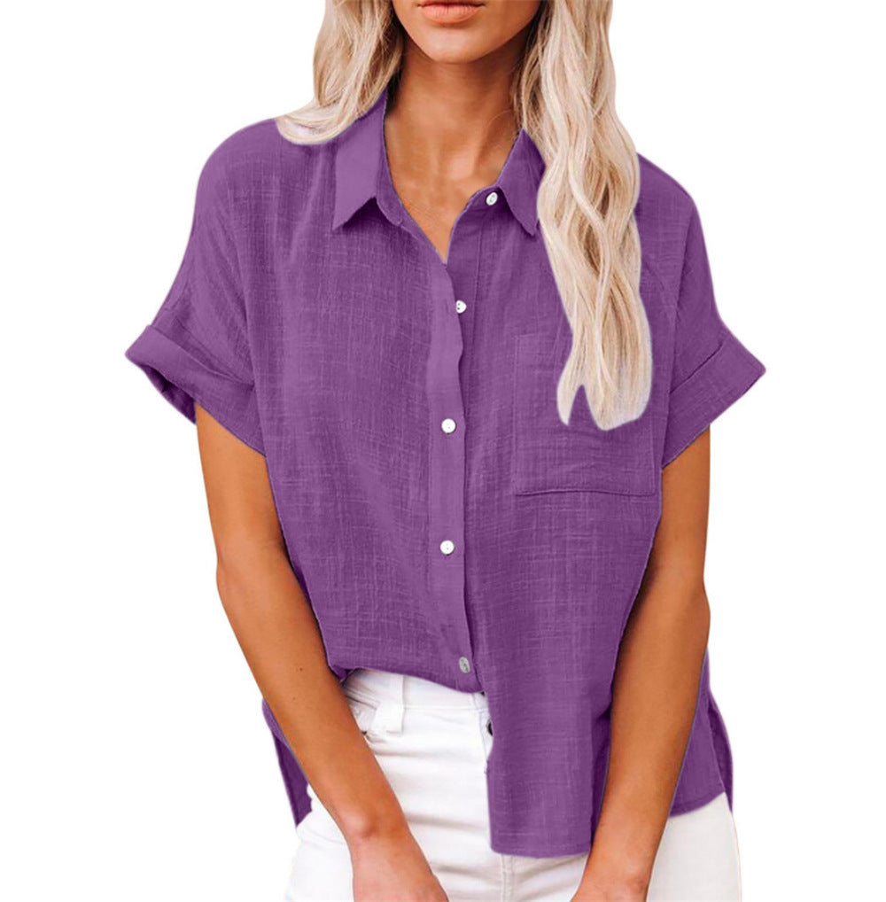 Savannah | Button-Down Shirt with Chest Pockets