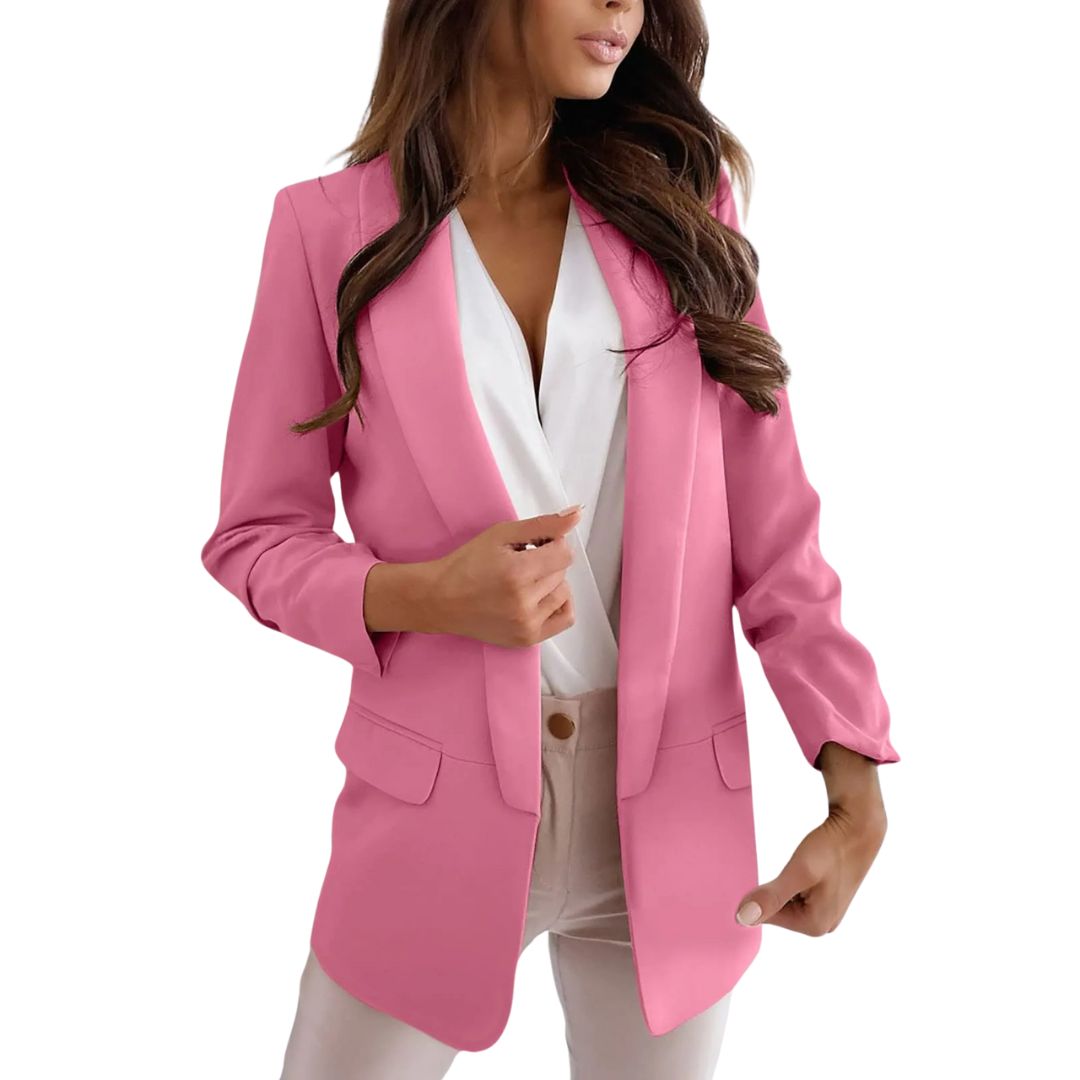 Damen Lange Leicht Blazer | Formell