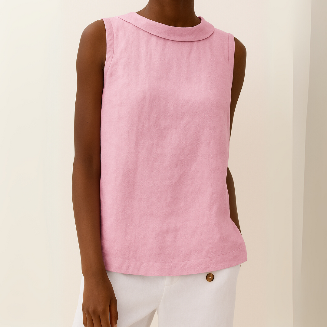 Serenity | Sleeveless Turtleneck Top