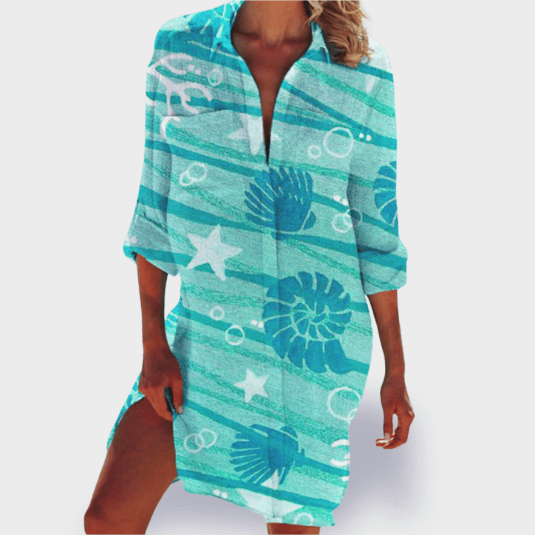 Kallie | Drapiert Kleid