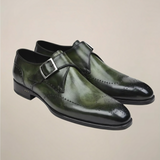 Theodore | Single Buckle Monk Strap Buckle Shoes