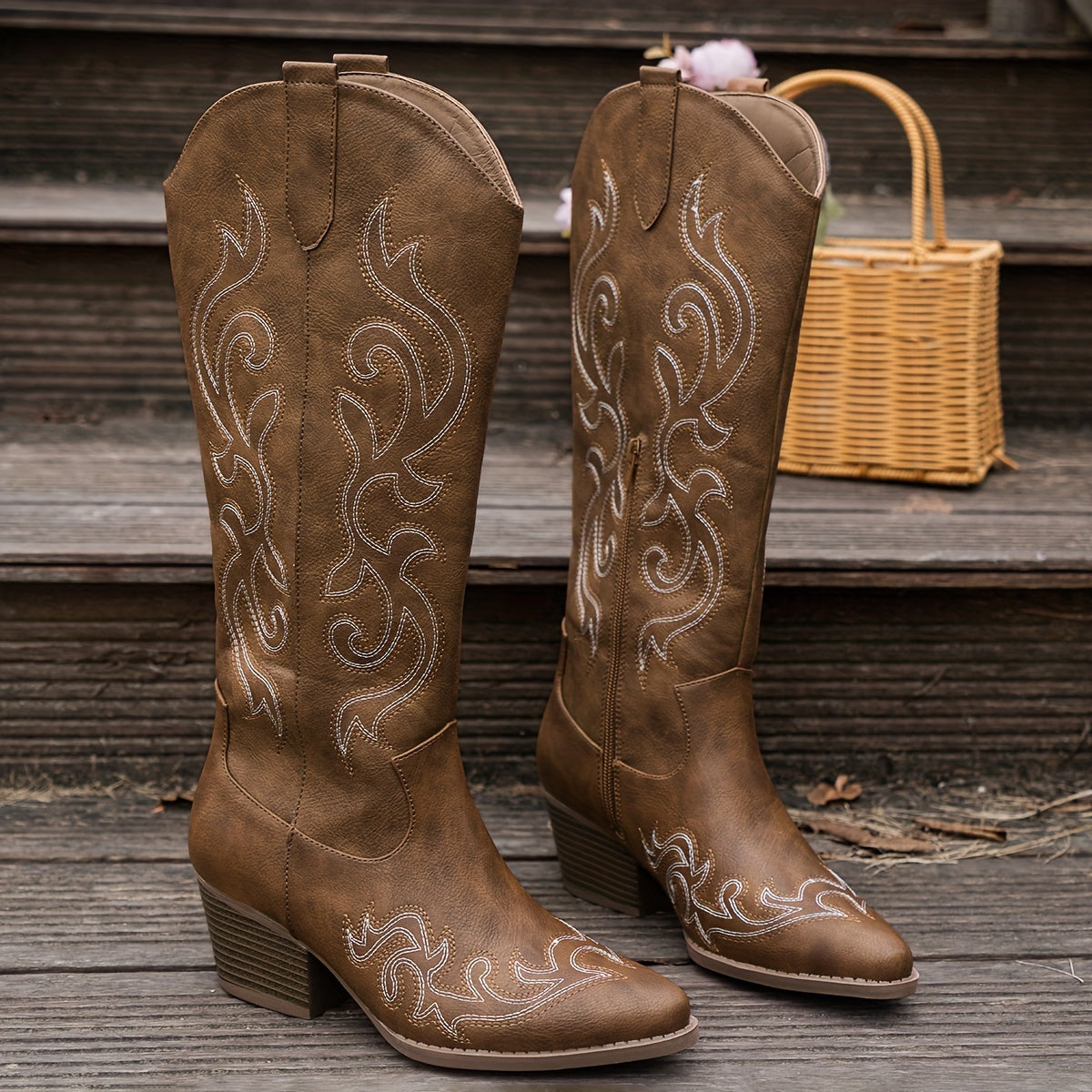 Kathleen | Botas con punta redonda acolchadas