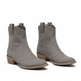Sadie | Gepolstert Runde Spitze Cowboy-Stiefeletten