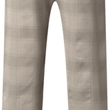 Rafael | Herren Karierte Chino Hosen | Schmal Geschnitten